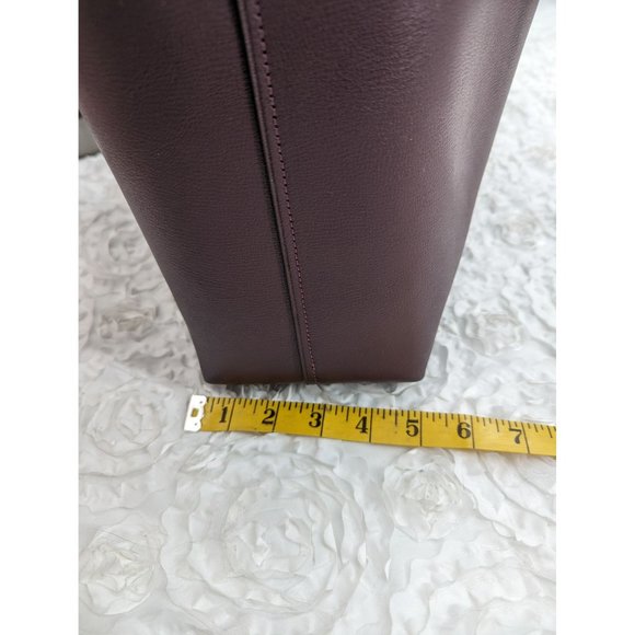 COACH BRAND NEW AVENUE TOTE RASPBERRY/METALLIC RASPBERRY/LIGHT GOLD $350 - Picture 6 of 11